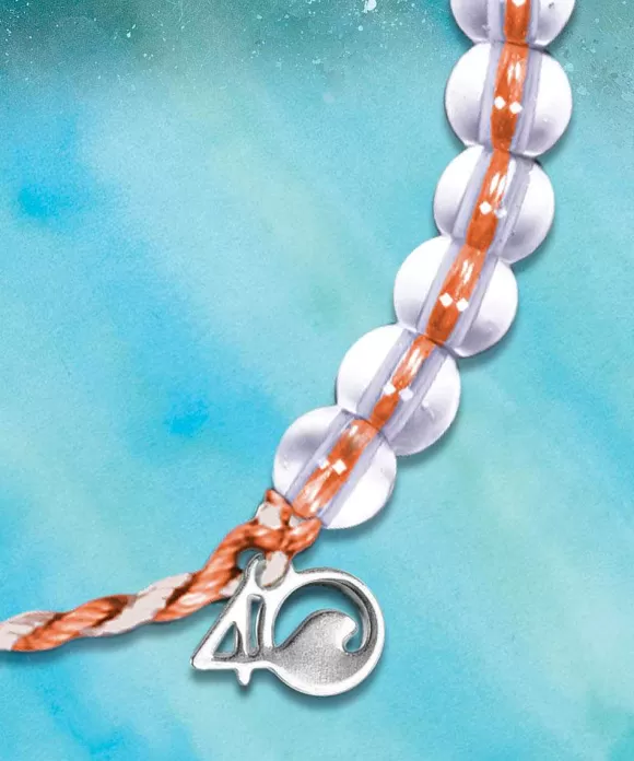 Jewelry>Crazy Shirts 4Ocean Exclusive - Bright Orange Bracelet