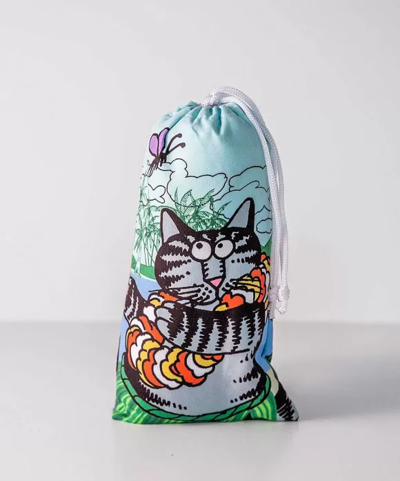 Home Goods>Crazy Shirts B. Kliban Hula Cat - Microfiber Beach Towel