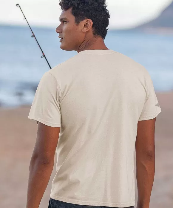 T-Shirts>Crazy Shirts Big Haul - Coconut Dyed Short Sleeve Crewneck T-Shirt