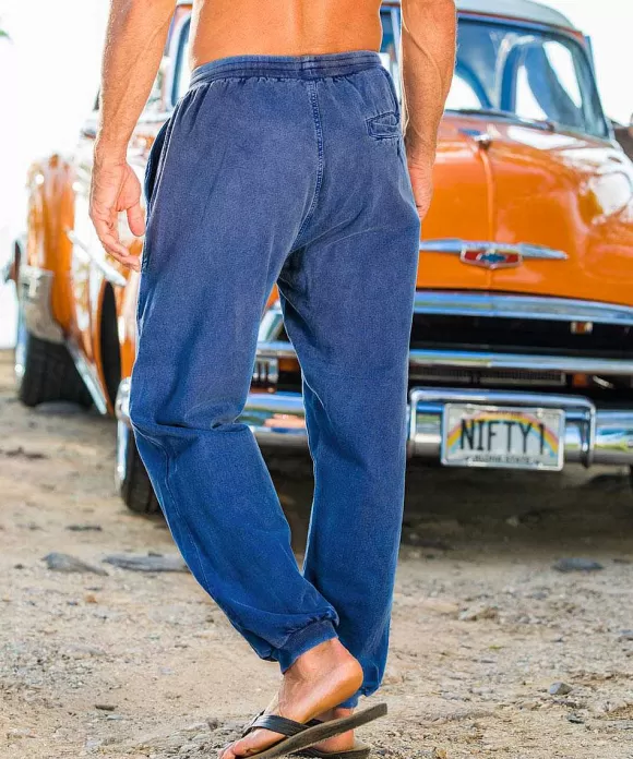 Pants>Crazy Shirts Blueberry Dyed Canton Pants