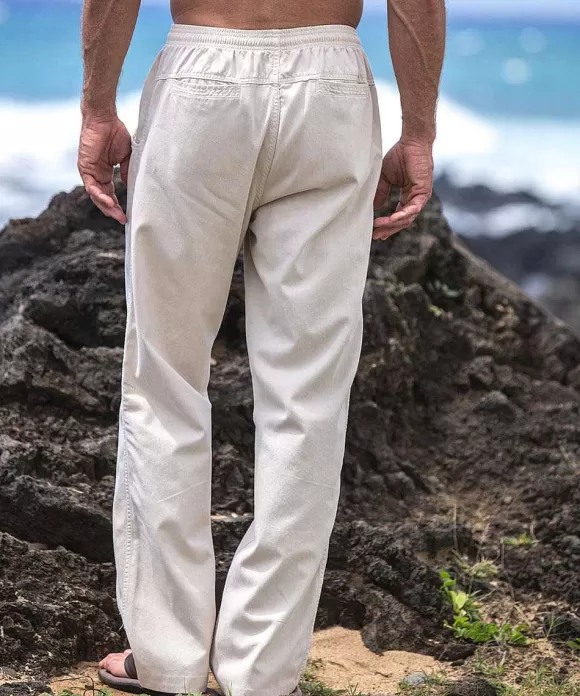 Pants>Crazy Shirts Coconut Dyed Twill Pants