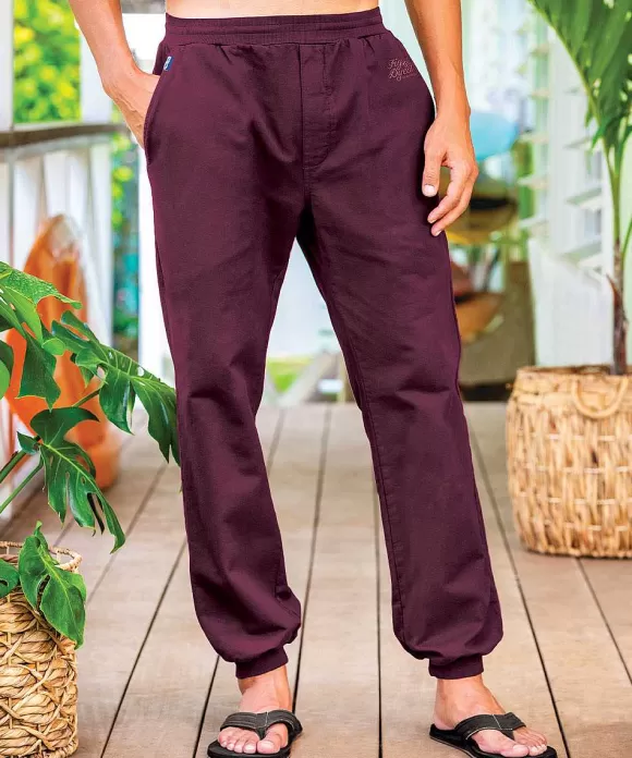 Pants>Crazy Shirts Fig Dyed Canton Pants