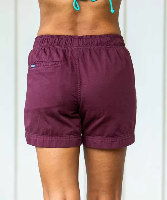 Shorts>Crazy Shirts Fig Dyed Shoreline Twill Shorts