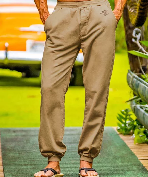 Pants>Crazy Shirts Kona Coffee Dyed Canton Pants