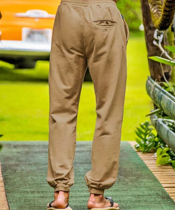 Pants>Crazy Shirts Kona Coffee Dyed Canton Pants