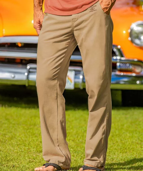 Pants>Crazy Shirts Kona Coffee Dyed Twill Pants