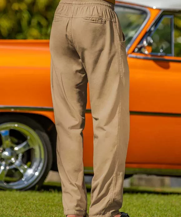 Pants>Crazy Shirts Kona Coffee Dyed Twill Pants