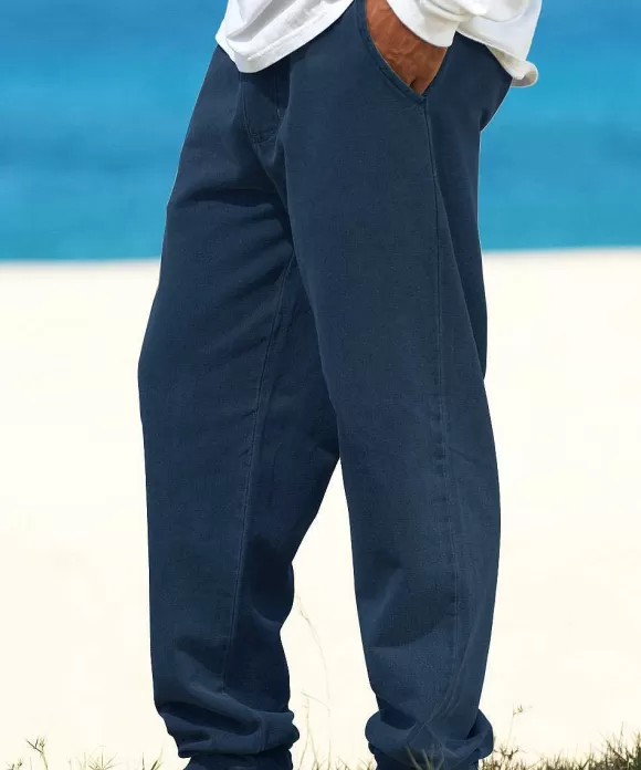 Pants>Crazy Shirts Navy Canton Pants