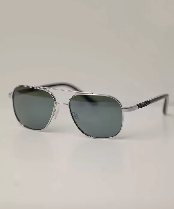 Sunglasses>Crazy Shirts Revo Harrison Chrome/Smoky Green - Sunglasses