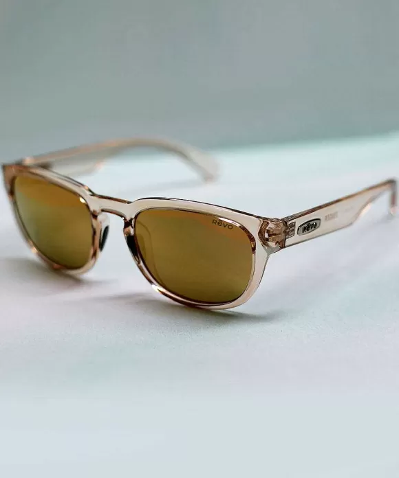 Sunglasses>Crazy Shirts Revo Zinger Crystal Sand/Champagne - Sunglasses