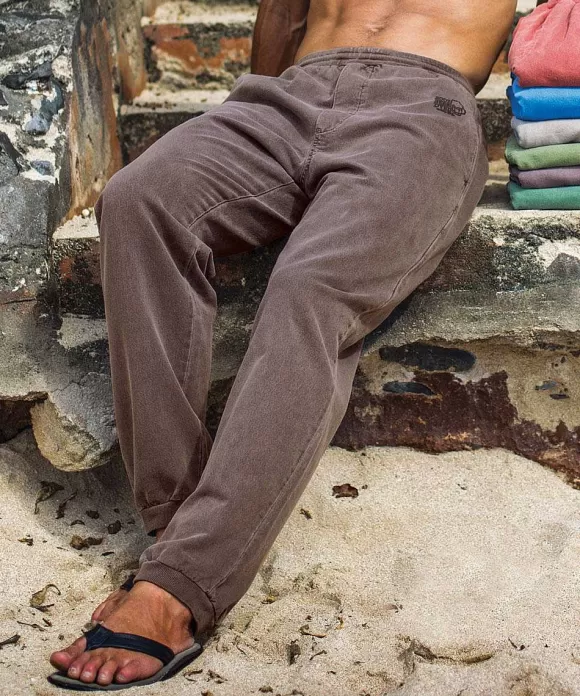 Pants>Crazy Shirts Root Beer Dyed Canton Pants