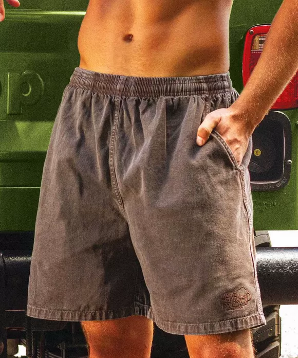 Shorts>Crazy Shirts Root Beer Dyed Crazyshorts® Twill Shorts