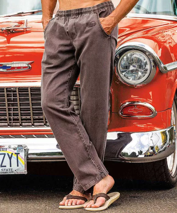 Pants>Crazy Shirts Root Beer Dyed Twill Pants