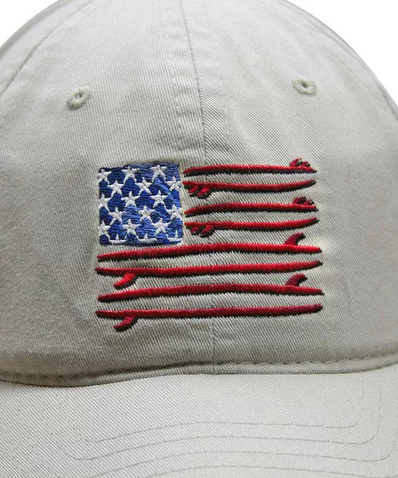 Hats>Crazy Shirts Surf United - Ivory Twill Hat