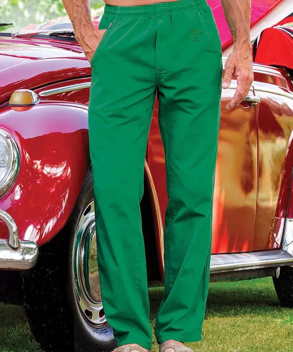 Pants>Crazy Shirts Wintergreen Dyed Twill Pants